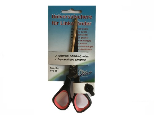 Papierschere 16cm schwarz - papierschere,